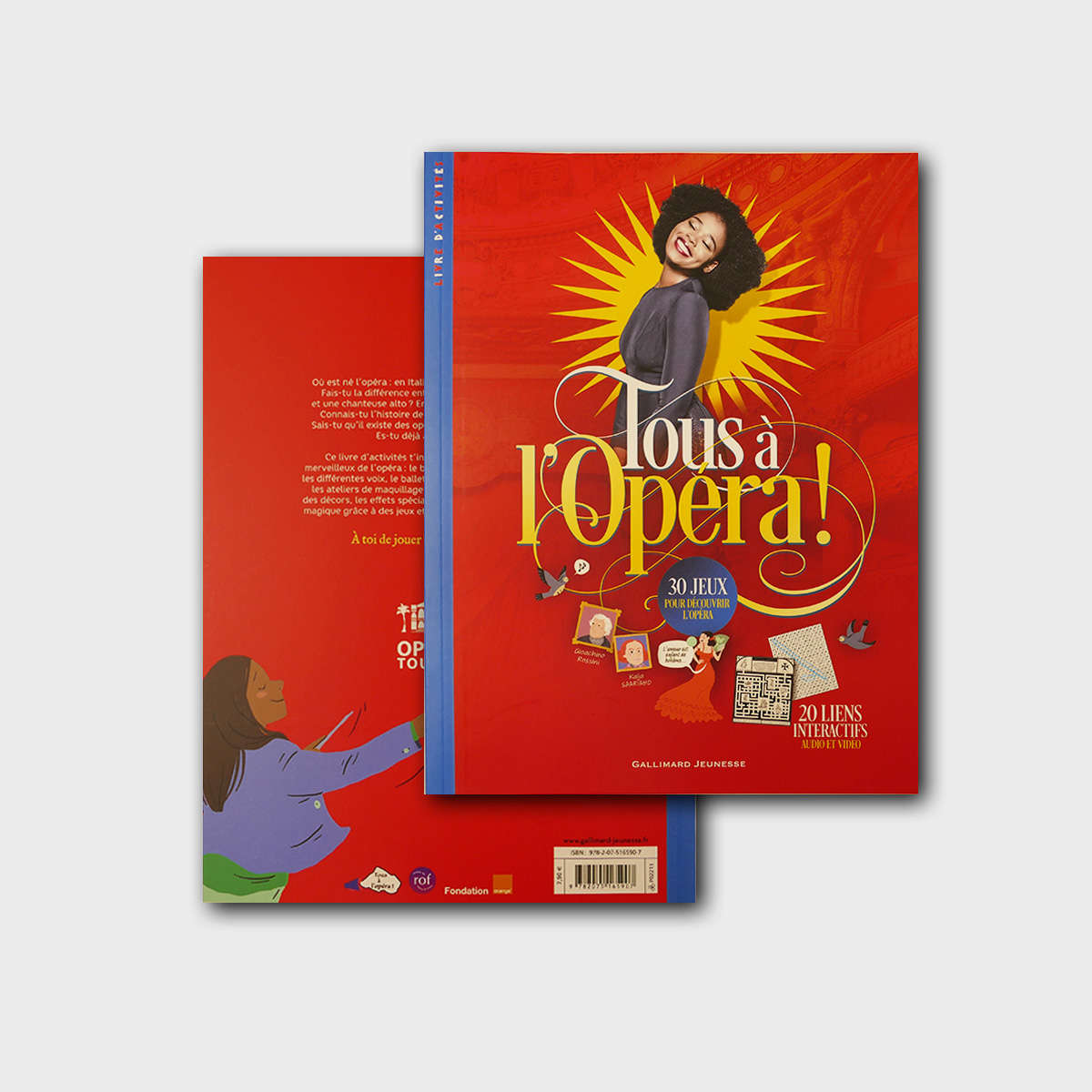 Livre d'activit - Tous  l'Opra