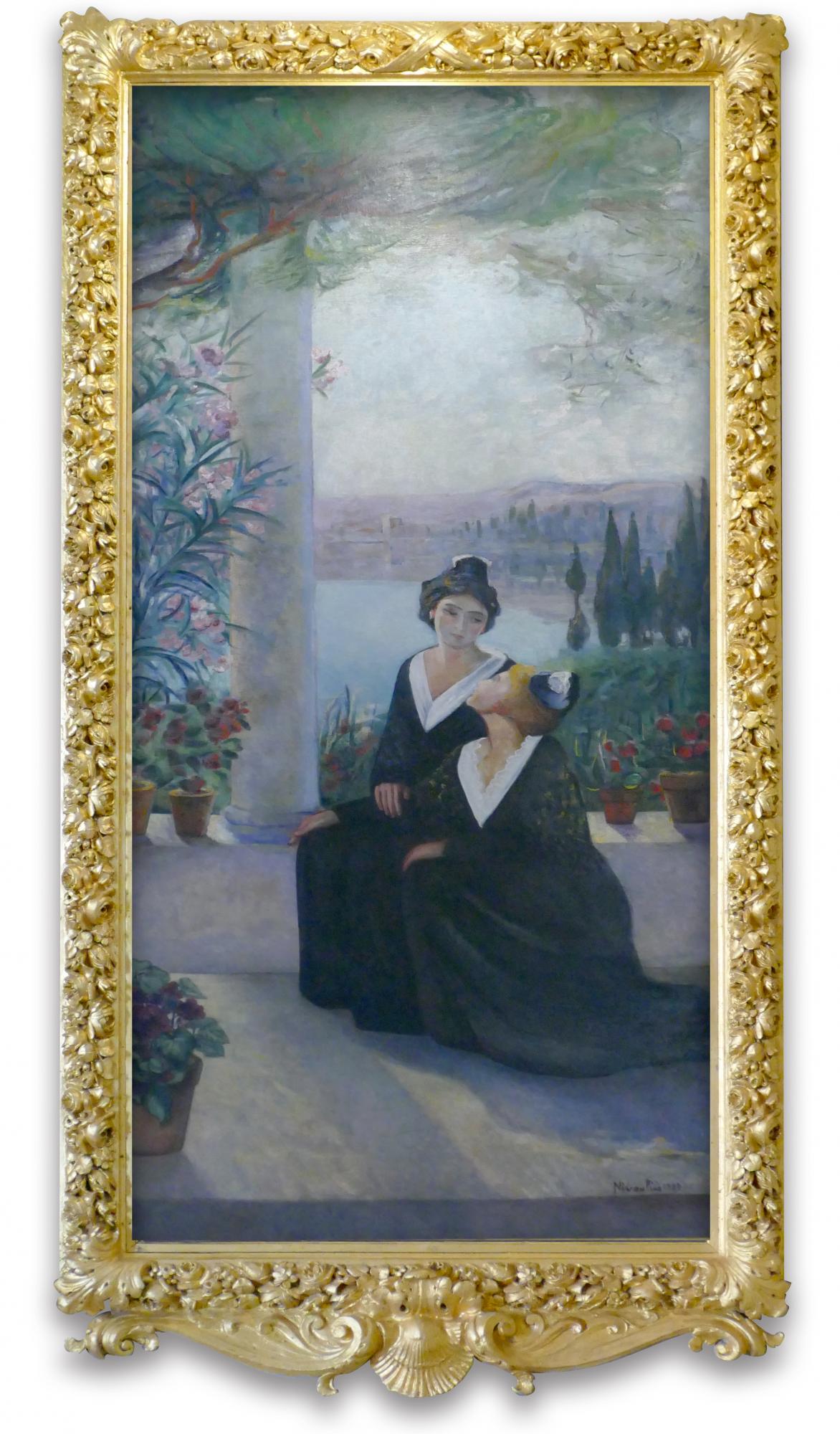 Scne de l'Arlsienne <br>Marie-Anne Nivoulis (1879-1968)